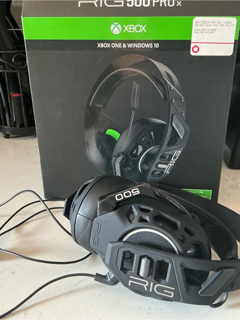 Plantronics RIG 500 PRO EX wired gaming headset for XBox One